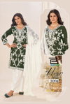 Heer Vol 3 By Blue Hills Rayon Embroidery Kurti With Bottom Dupatta Wholesale Online