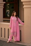 Hemline Ladolce By Aiqa Bemrg Muslin Silk Designer Salwar Kameez Exporters In India