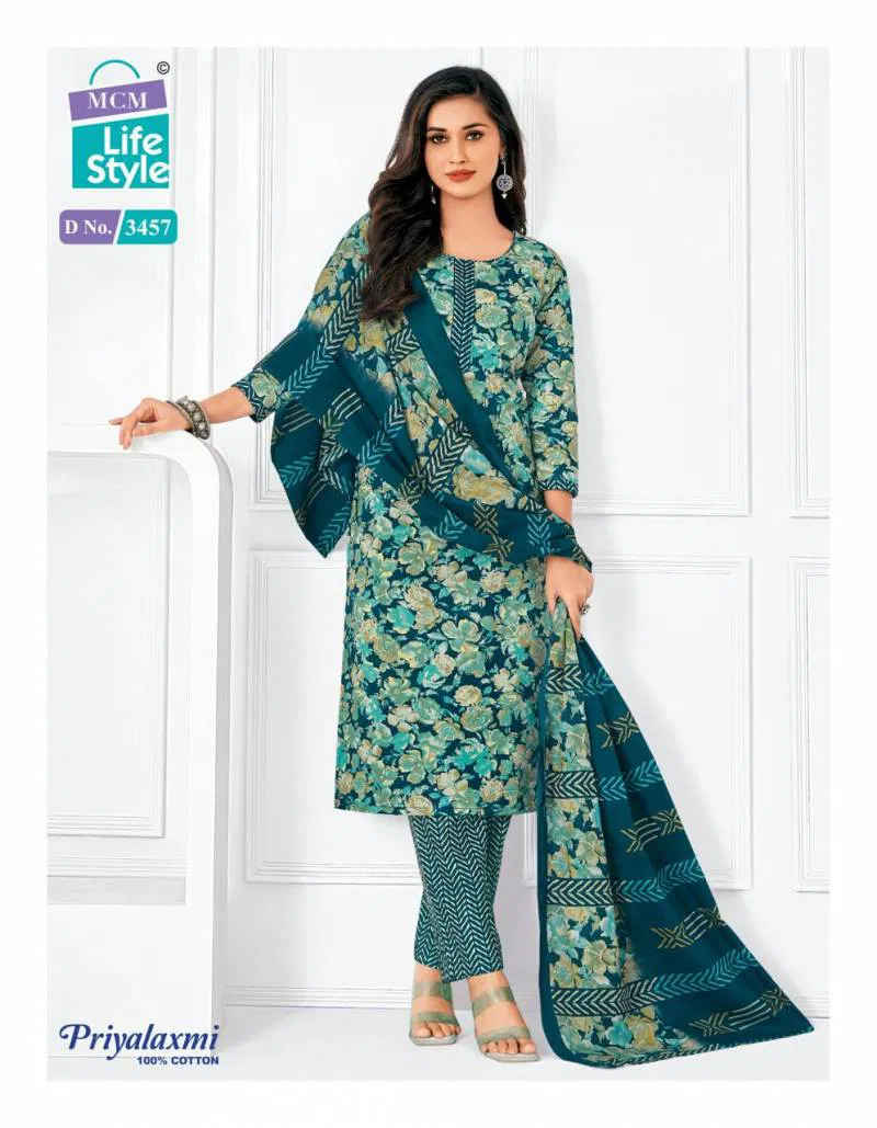 Priyalaxmi Vol 34 By Mcm Cotton Printed Dress Material Surat Wholesale Market