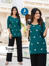 Foram By Kaya Rayon Fancy Printed Wholesale Western Ladies Top In India
