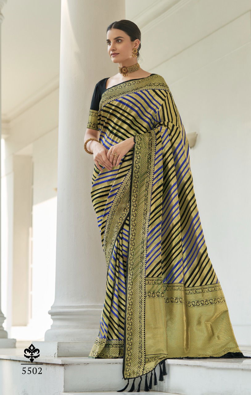 Rajyog Ananya Fesvy Wedding Wear Designer Silk Fancy Wear Saree Collection
