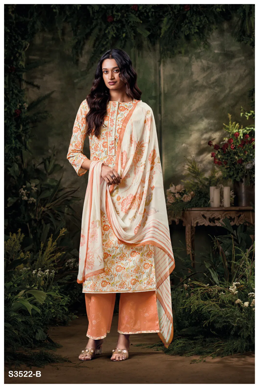 Bhaviya 3522 By Ganga Cotton Printed Designer Salwar Suit Orders In India