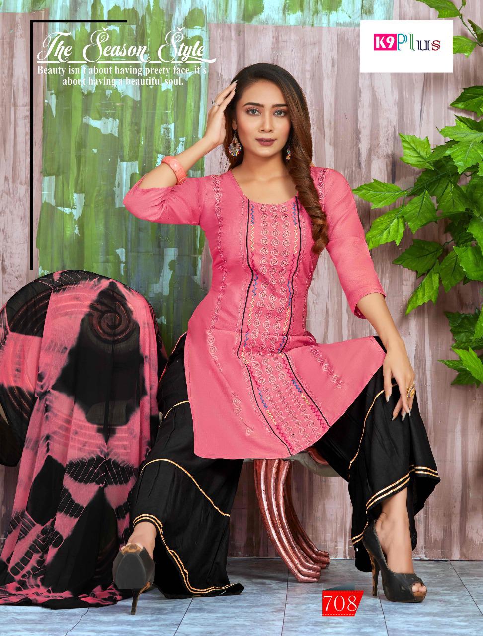 K9 Plus Latest Designer Sharara And Plazzo Suit Collection 