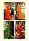 Rashi By Sanskar Bright Simmer Pattern Sirowski Border Saree Best Wholesale Shop In Surat