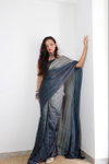 Taapsee By DAC Simmer Patti Silk Readymade Saree Suppliers In India
