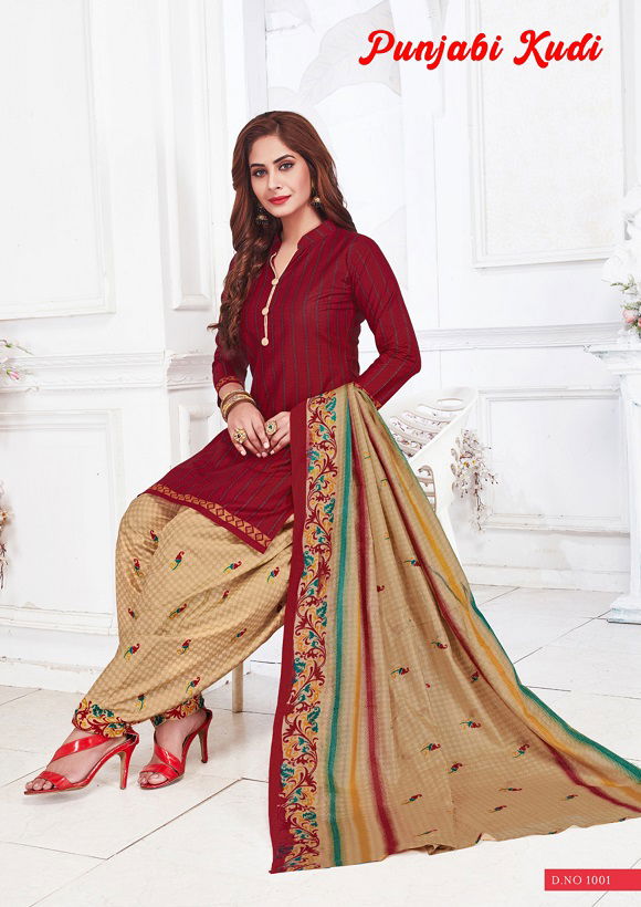 Madhav Patiyala Kudi 1 Latest Designer Regular Wear Pure Cotton Readymade Collection