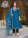 Oreo Vol 1 By Sankheswer Vertican Fancy Wholesale Kurti With Bottom Dupatta Suppliers In India
