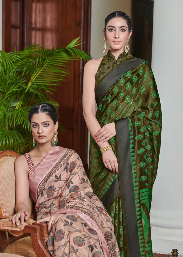 Shangrila Sophia Brasso Exclusive Designer Collection Of Brasso Saree