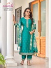 Mithu By Aanchi Crystal Silk Online Kurti With Bottom Dupatta Wholesale