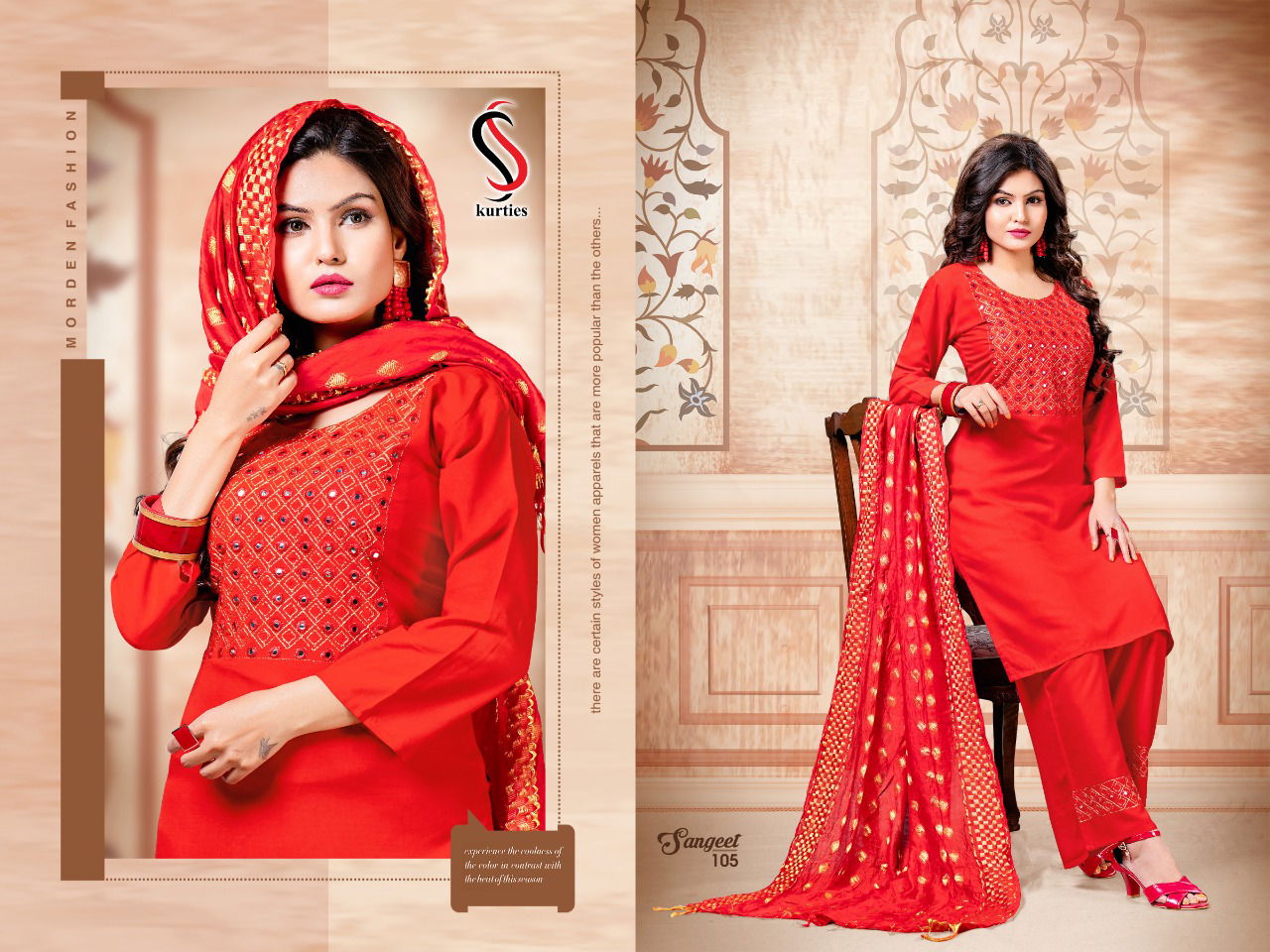 Ss Sangeet 2 Latest Fancy Rayon Designer Festive Wear Rayon Worked Ready made Salwar Suit Collection
