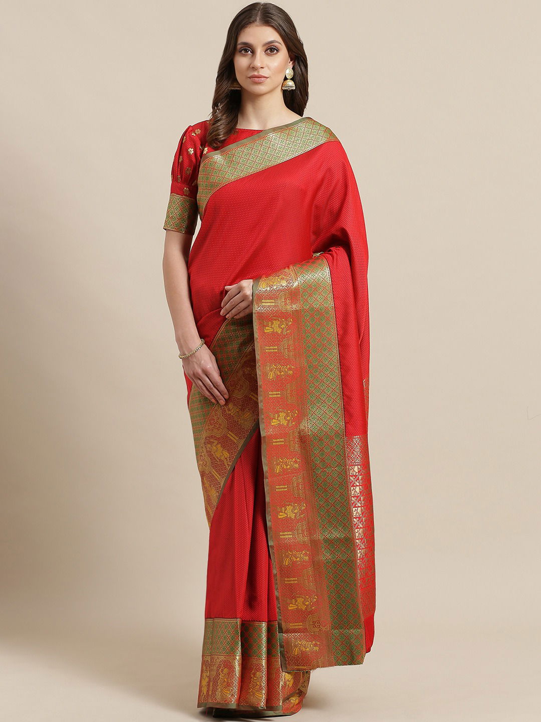 Latest Designer Kalamkari Silk 1 Banarasi Silk Saree Collection