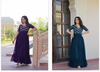 KA 1172 Faux Blooming Incredible Embroidery Gown Exporters In India