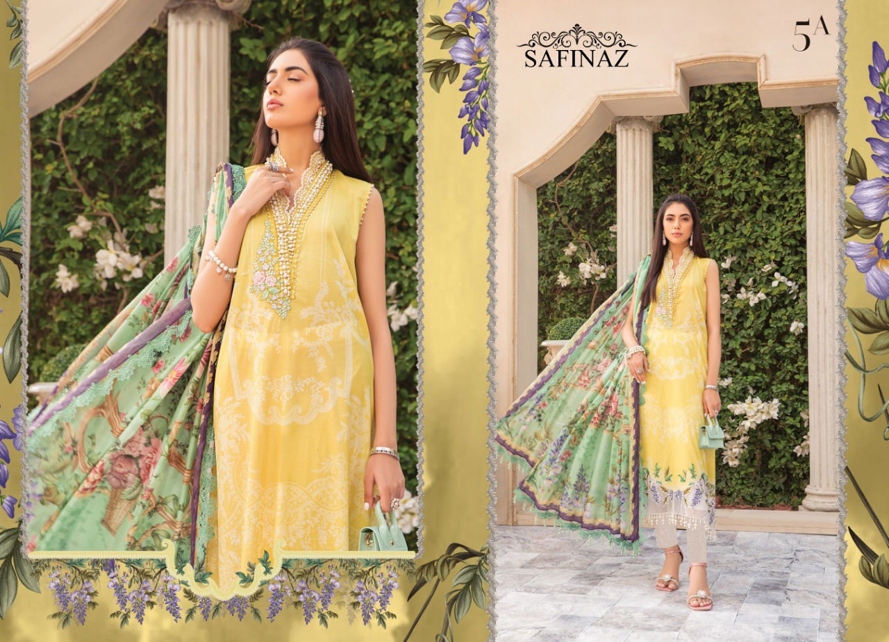 Safinaz Maria B M Print 7 New Heavy Festive Wear Embroidery Pakistani Salwar Kameez Collection