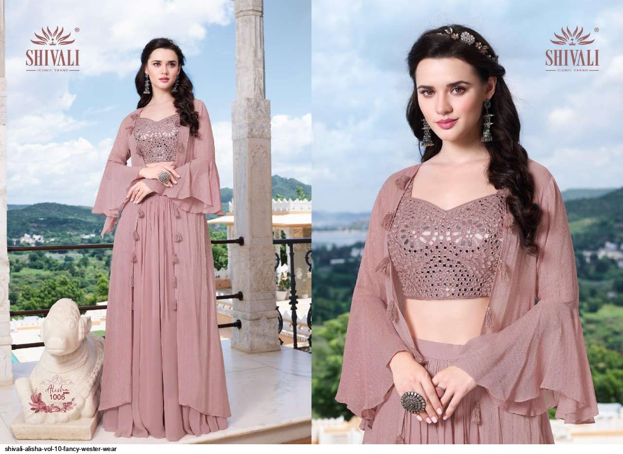 Shivali Alisha 10 Latest Designer Fancy Western Wear Collection