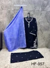 Hoor Tex 957 A and B Slub Cotton Embroidery Plazzo Suits 