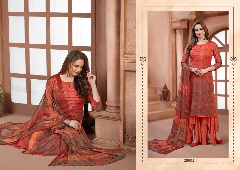 SKT Rehmat Latest Exclusive Collection Of Pure Pashmina Printed Dress Material 