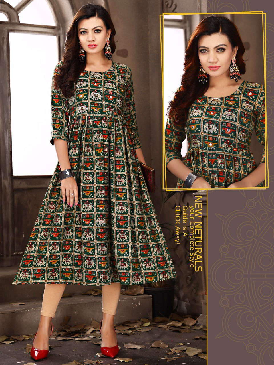 Tutone Capsul 1 Fancy Ethnic  Wear Printed Designer Kurti Collection