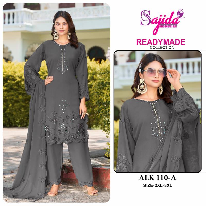 Sajida 110 A To D Georgette Pakistani Salwar Kameez Online Wholesale
