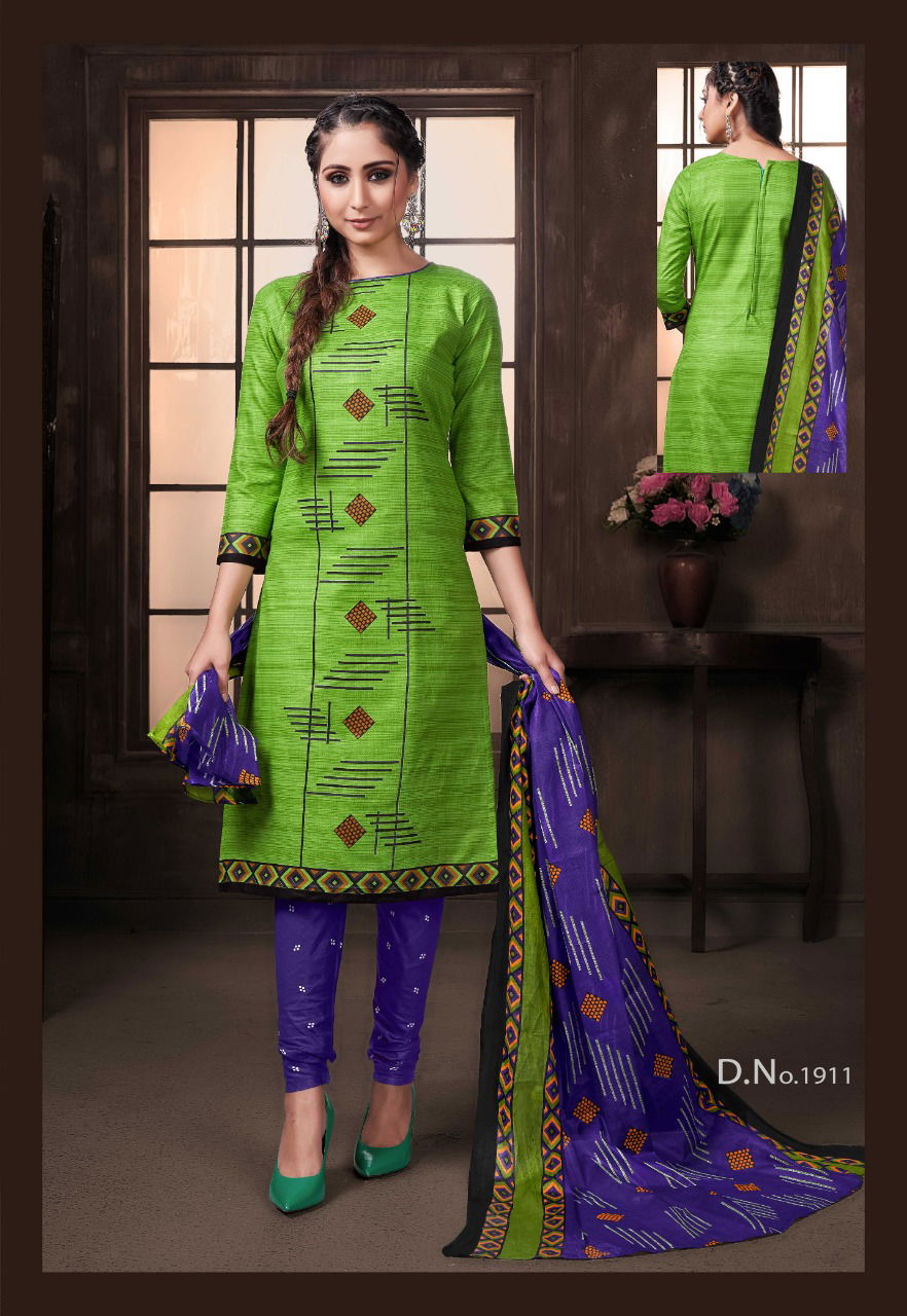 Sc Three Star vol 19 New Exclusive Cotton Printed Casual Wear Dress Material Collection 