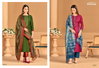 Evanka Vol 14 By Vishnu Roman Silk Wholesale Dress Material In India