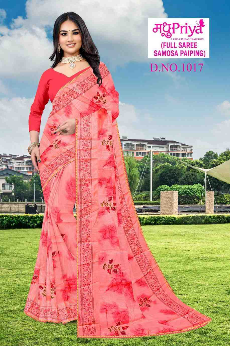Bela 1017 Madhupriya Fancy Printed Sarees Wholesale In India
