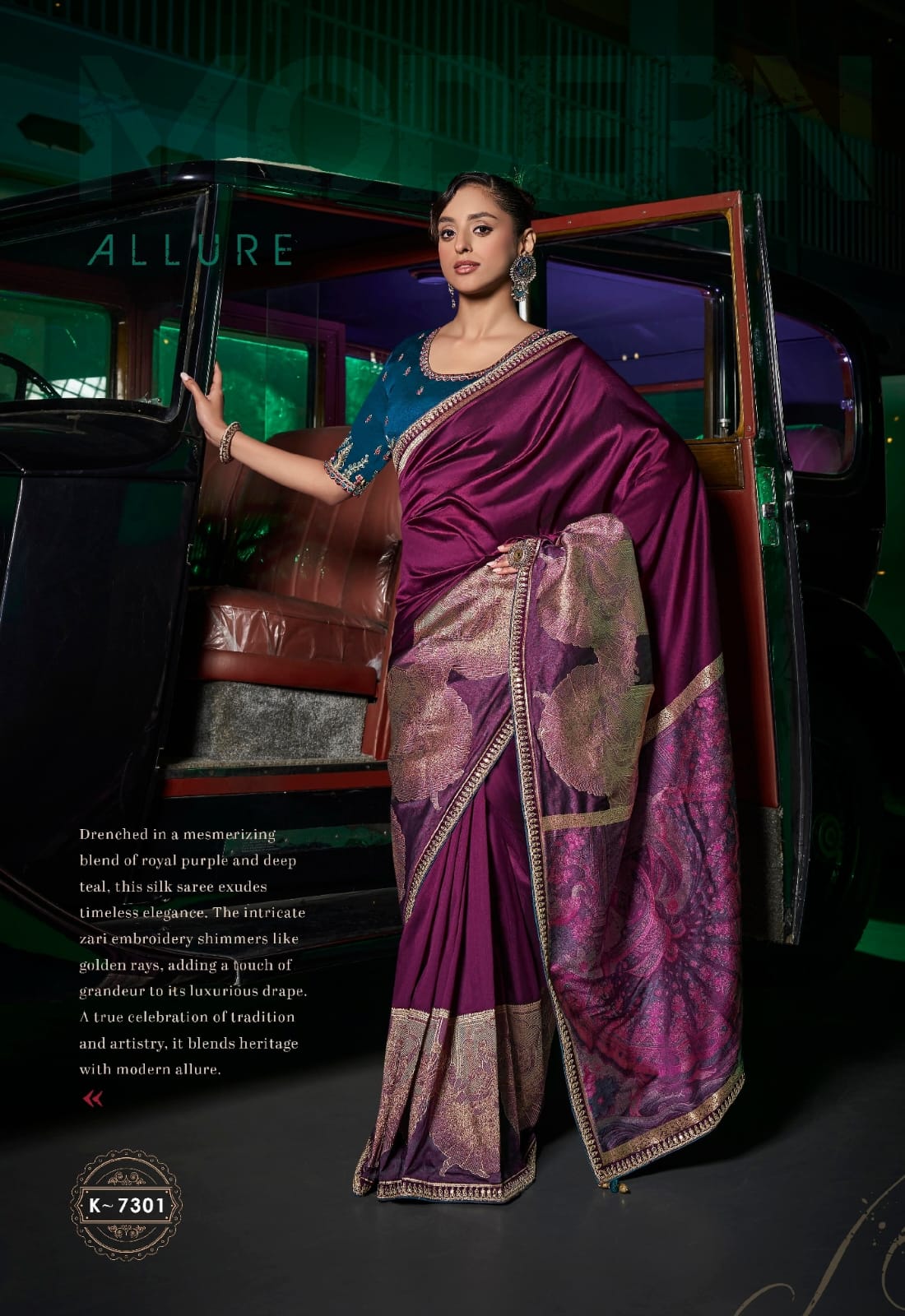 Kanya By Kira Pure Silk Party Wear Designer Saree Suppliers In India