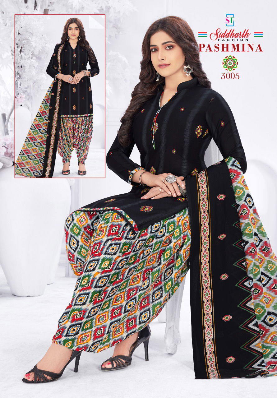 Siddharth Pashmina 3 Ready Made Cotton Printed Casual Daily Wear Dress Collection