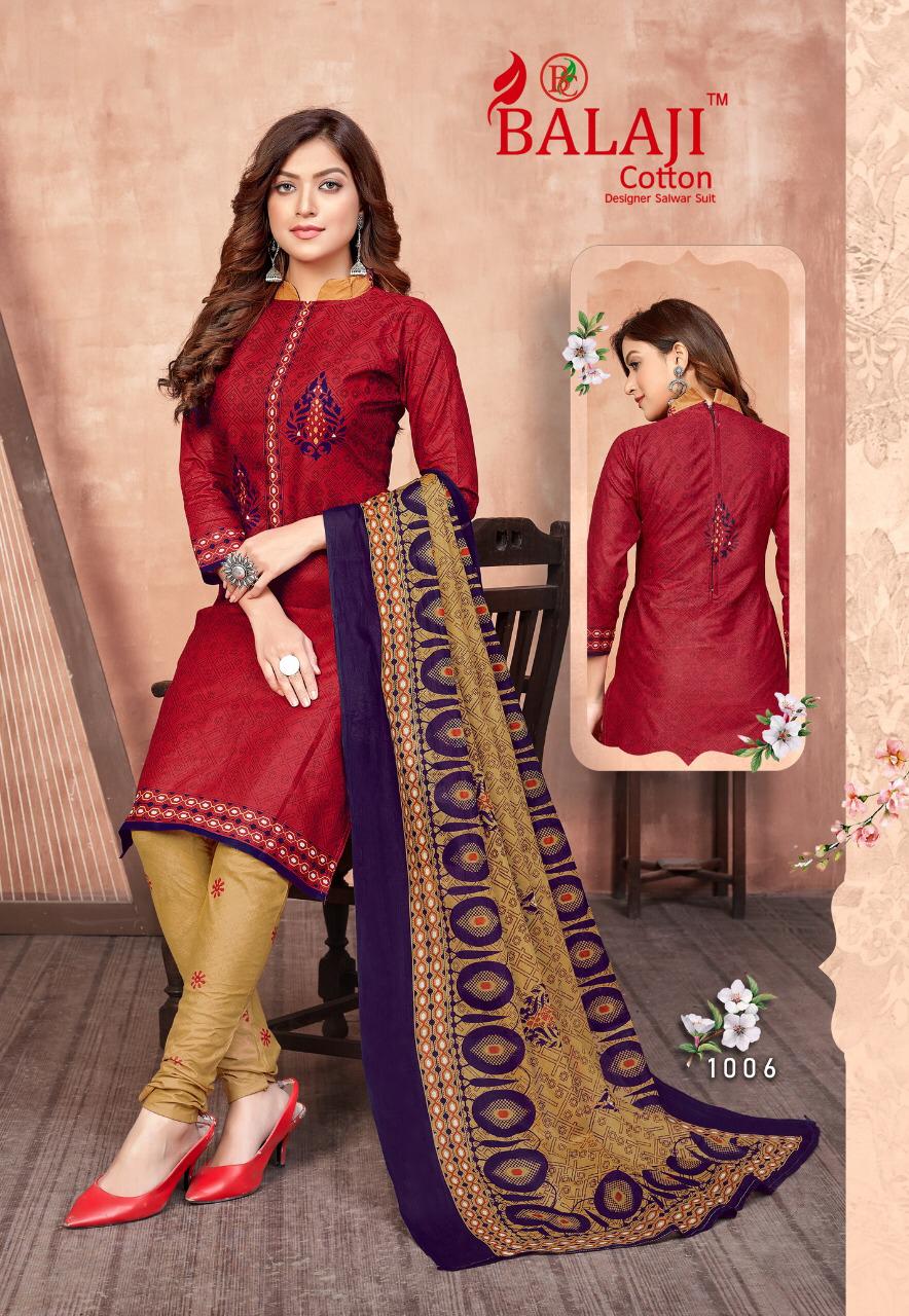 Balaji Hungama 10 Latest Fancy Designer Regular Casual Wear Pure Cotton Printed Cotton Collection
