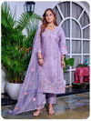 Naisha K 405 Glass Work Handwork Designer Kurti With Pant Dupatta Wholesale Online