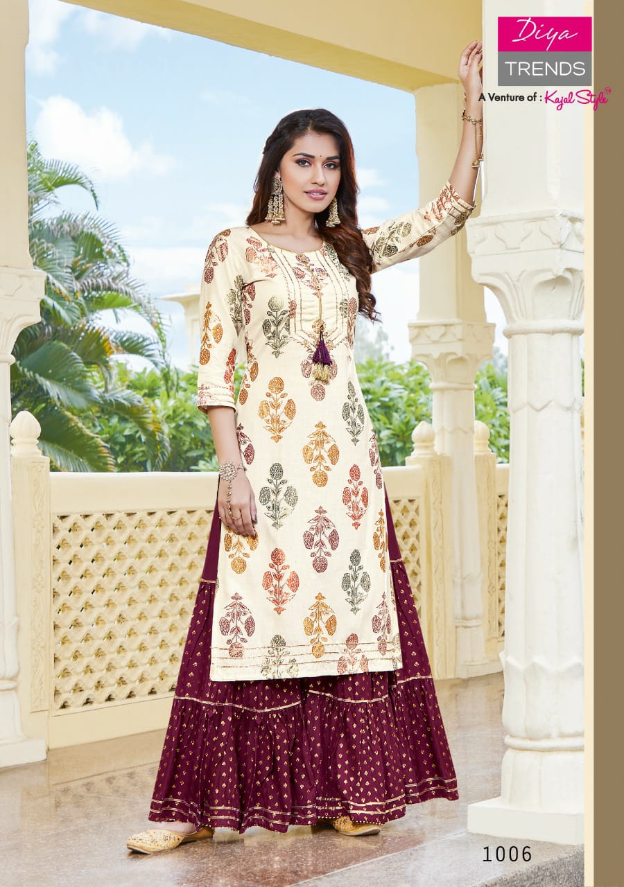 Festival Tadka 1 Designer Heavy Festive Wear Kurti With Bottom Stylish Collection
