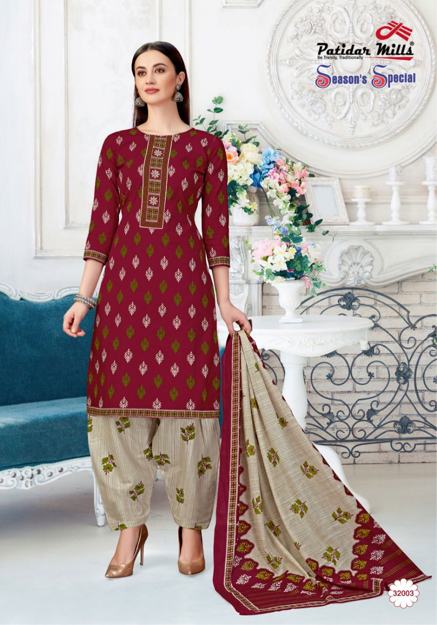 Patidar Season Special 32 Latest Casual Wear Designer Printed Pure Cotton Collection
