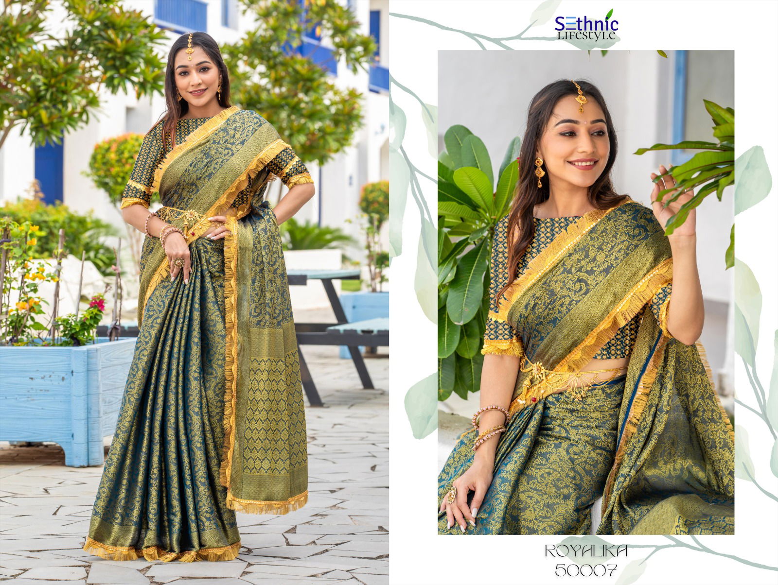 Royalika By Sethnic Mysore Silk Wedding Wear Saree Wholesale Market In Surat
