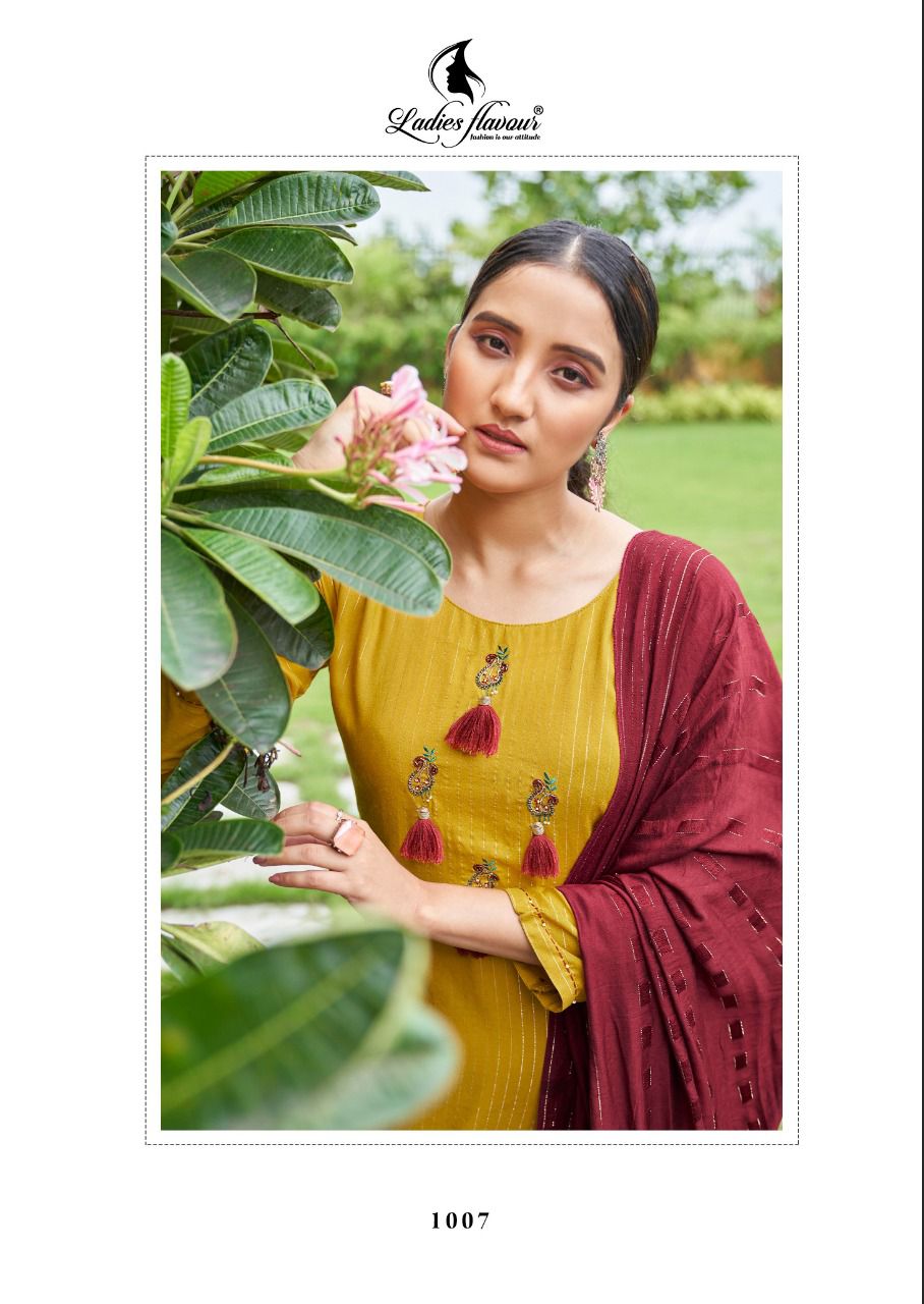 Ladies Flavour Ruhana 2 Festive Wear Rayon With Embroidery And Khatli Work Salwar Kameez Collection