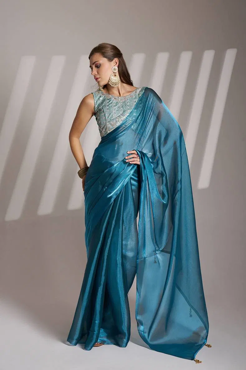 Ziva 41 Beautiful Twin Net Party Wear Saree Wholesale Price In Surat