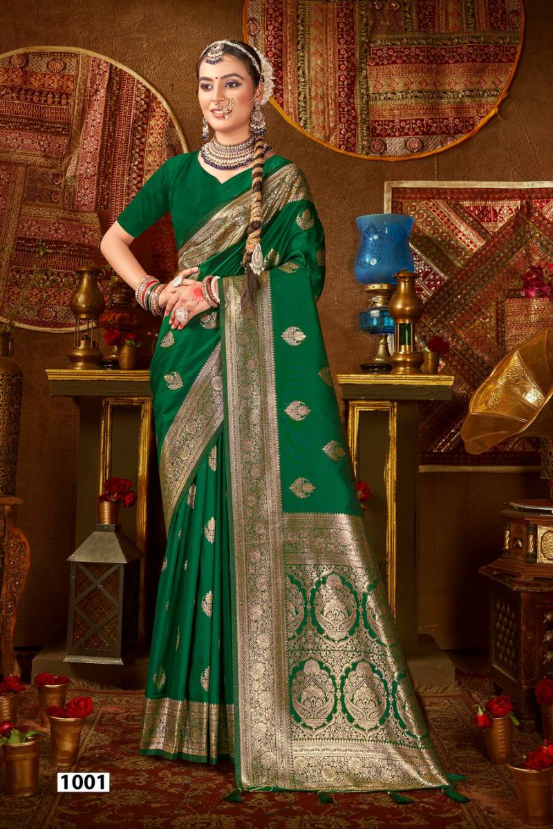 Roopmandir Silk Vol 1 By Saroj Festive Wear Silk Saree Wholesale In India