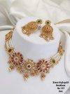 Brass High Gold Necklace 17 Wholesale In Delhi