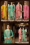 Chhaya By Rangoon Muslin Embroidery Kurti With Bottom Dupatta Wholesalers In Surat