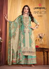 Ambica By Rangoon Muslin Printed Bulk Pakistani Plazzo Suits Orders In India
