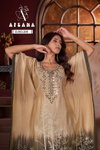 DN 206 By Afsana Modal Mirror Work Kaftan Kurti With Bottom Wholesale Online