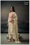 Wyetta 4084 By Ganga Pashmina Dress Material Wholesale Shop In Surat