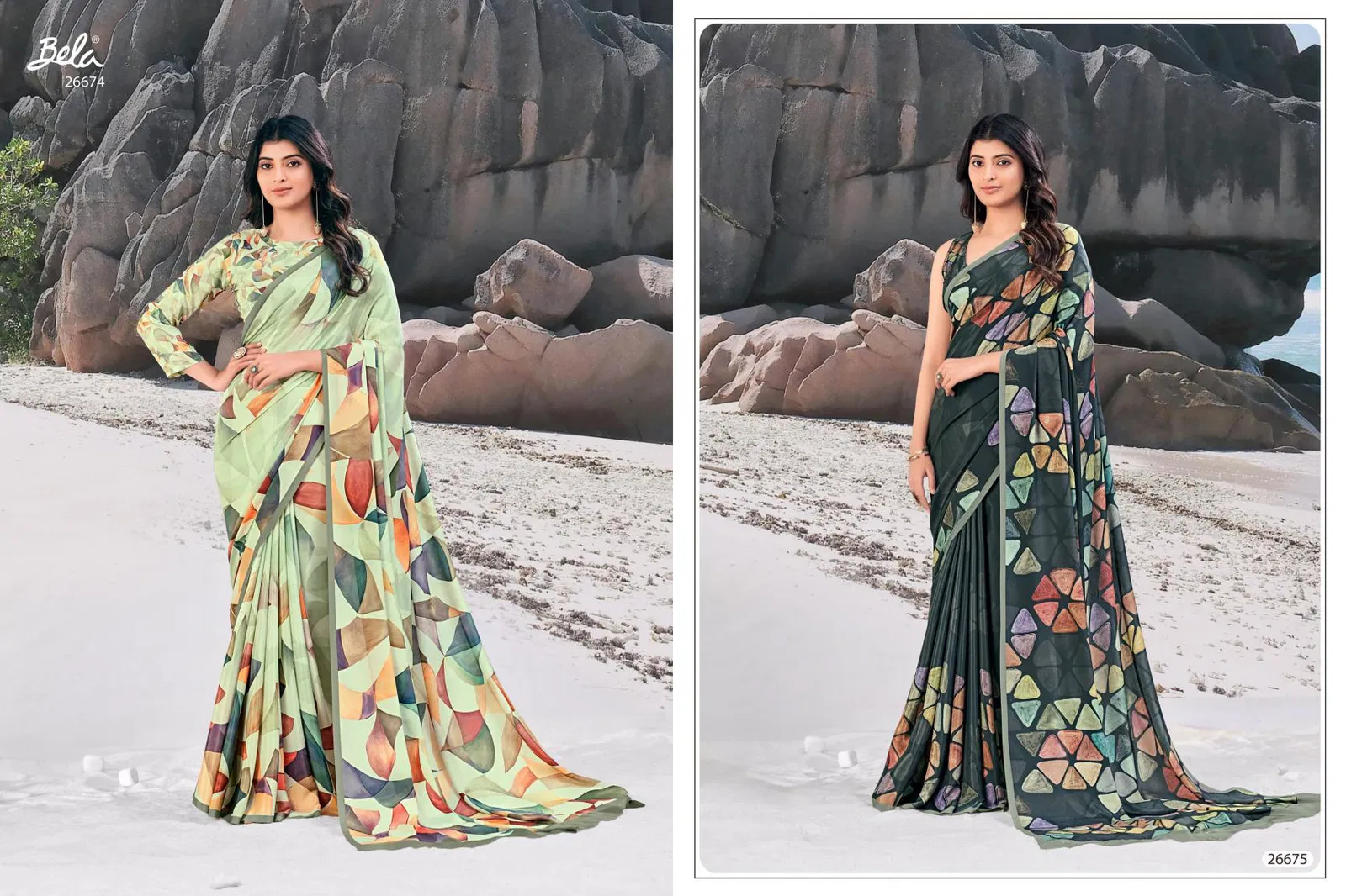 Regis Vol 3 By Bela Silk Crepe Saree Wholesale Clothing Distributors In India
