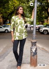 Star Light Vol 2 By Kadlee Rayon Printed Ladies Shirt Exporters In India