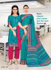 Tapsi Silk Vol 1 Silk Printed Uniform Dress With Saree Combo Catalog
