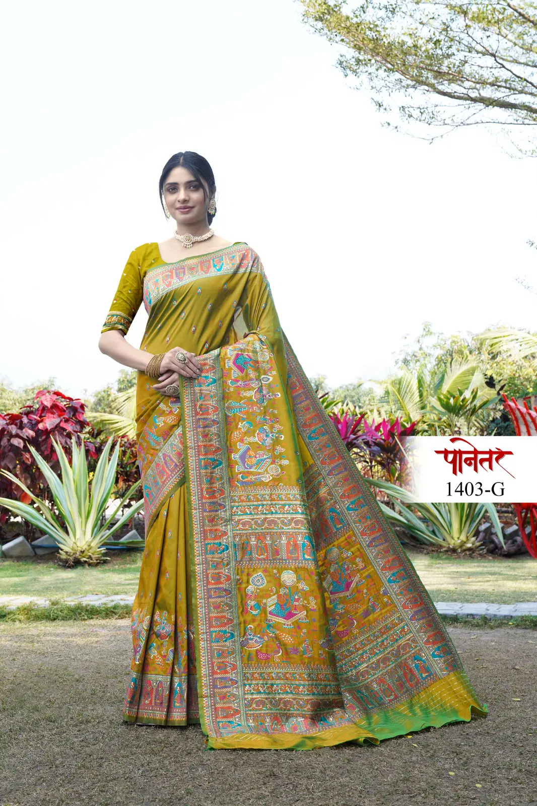 Panetar By Sanjana Silk Pashmina Design Saree Wholesale Market In Surat