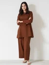 Dhruvi 470 Plain Chanderi Silk Kurti With Bottom