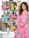 Anora By Kaya Cotton Printed Kurti With Bottom Dupatta Wholesale Online