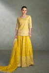 Kasturi By Gulkayra Simar Silk Embroidery Surat Lehnega Choli Wholeslae Market