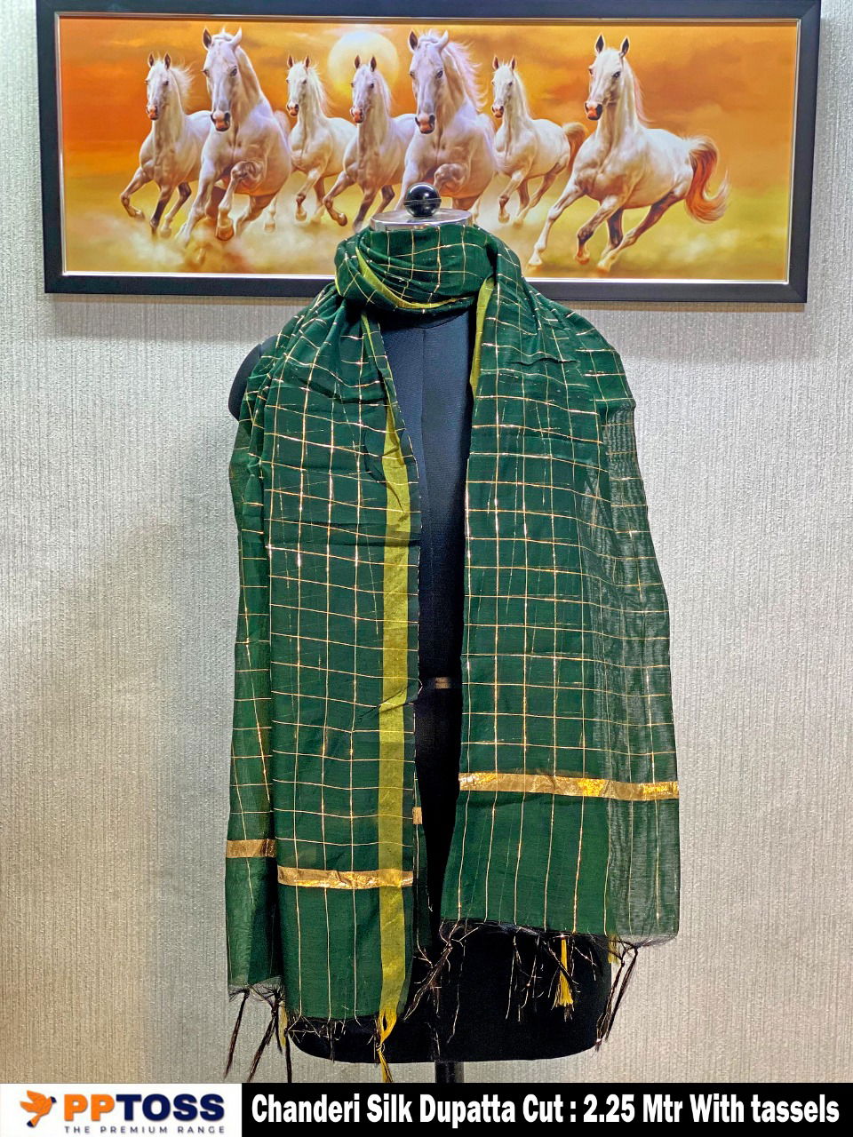 Pptoss Chanderi Dupatta 1 New Designer Fancy Wear Dupatta Collection