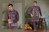 Rajwada Attire 2 by Shubhvastra Viscose Silk Mens Kurta With Koti Bottom Orders In India
