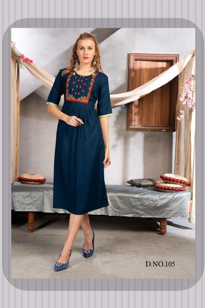 Ft Saheli Launch New Design Daily Wear Heavy Rayon Kurtis